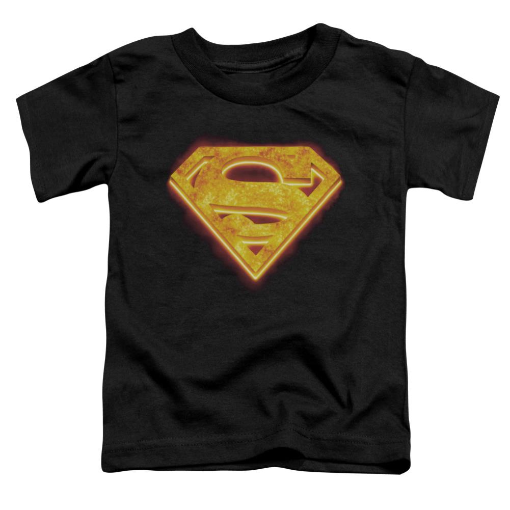 Superman Hot Steel Shield Toddler 18/1 Cotton SS T