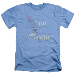 Superman I Fell Men's 30/1 Heather 60 40 Poly SS T