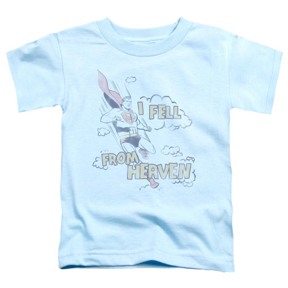 Superman I Fell Toddler 18/1 Cotton SS T
