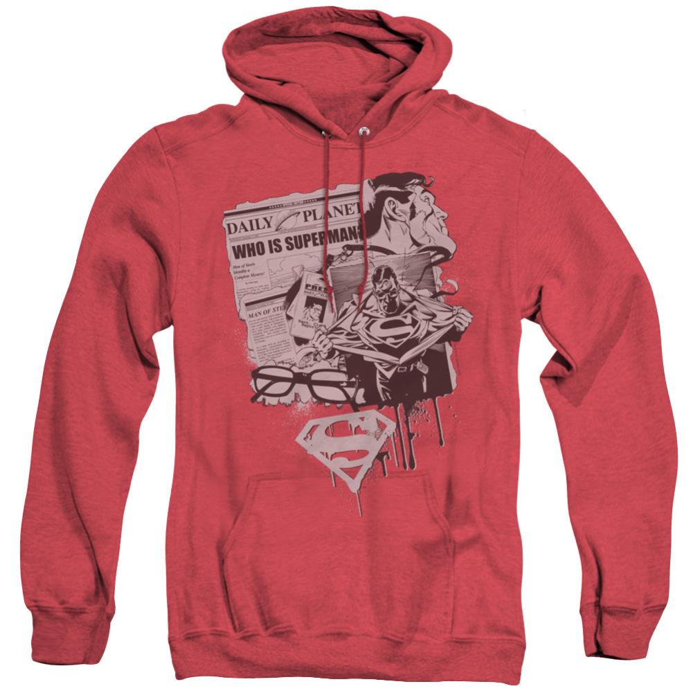 Superman Identity Men's Pull-Over Hoodie