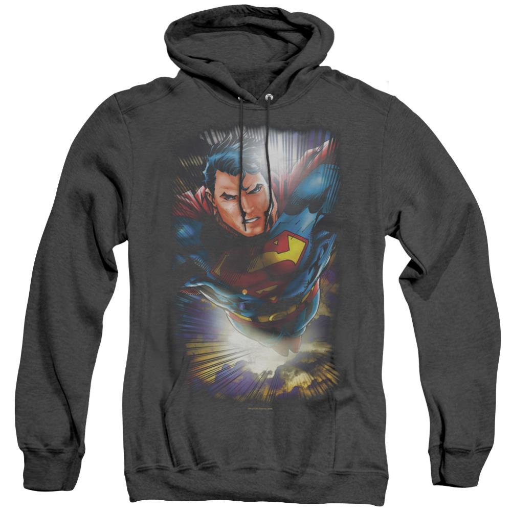 Superman In The Sky Men's Pull-Over Hoodie