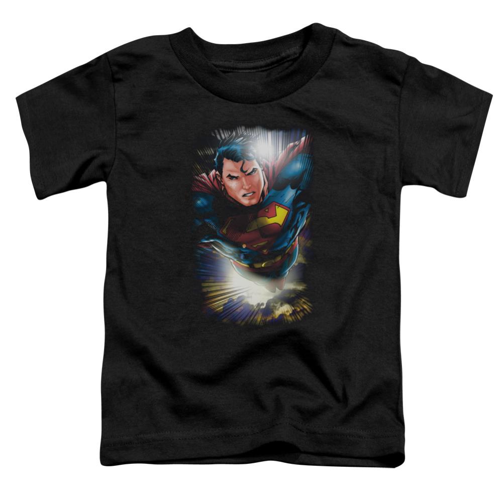 Superman In The Sky Toddler 18/1 Cotton SS T