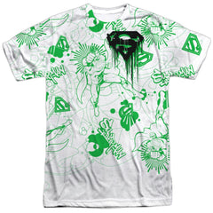 Superman In Your Face Men's Regular Fit Polyester SS T