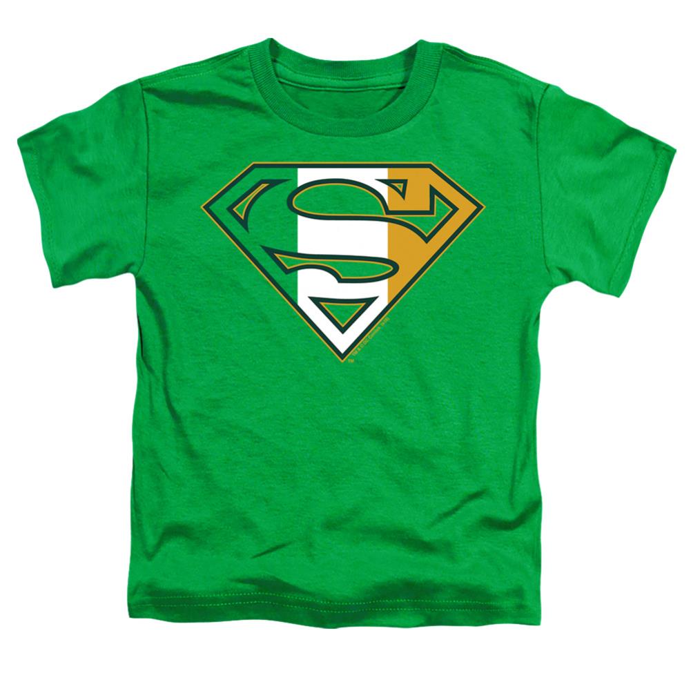 Superman Irish Shield Toddler 18/1 Cotton SS T