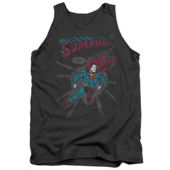 Superman It Tickles Men's 18/1 Cotton Tank Top