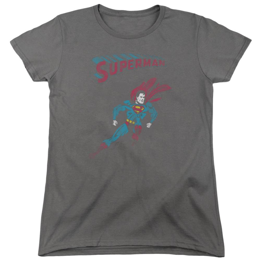 Superman It Tickles Women's 18/1 Cotton SS T