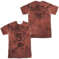 Superman Justice Upheld Men's Regular Fit Polyester SS T