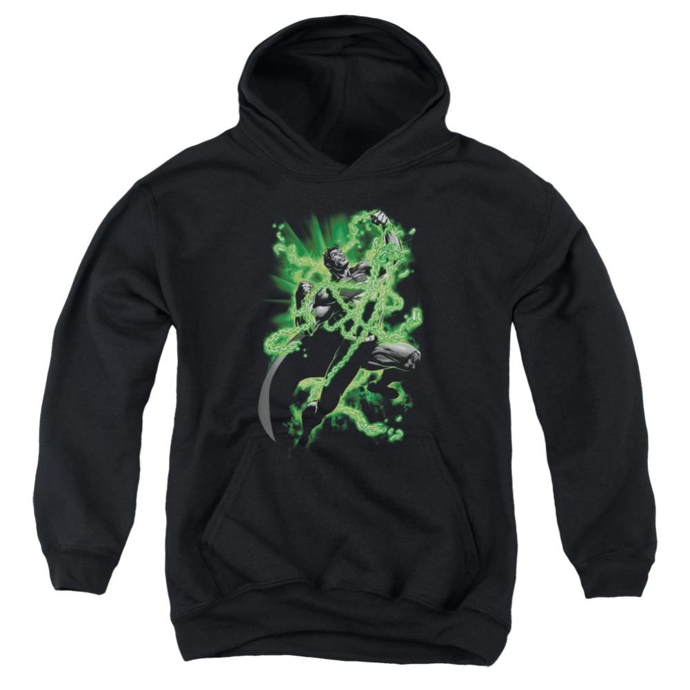 Superman Kryptonite Chains Youth Cotton Poly Pull-Over Hoodie
