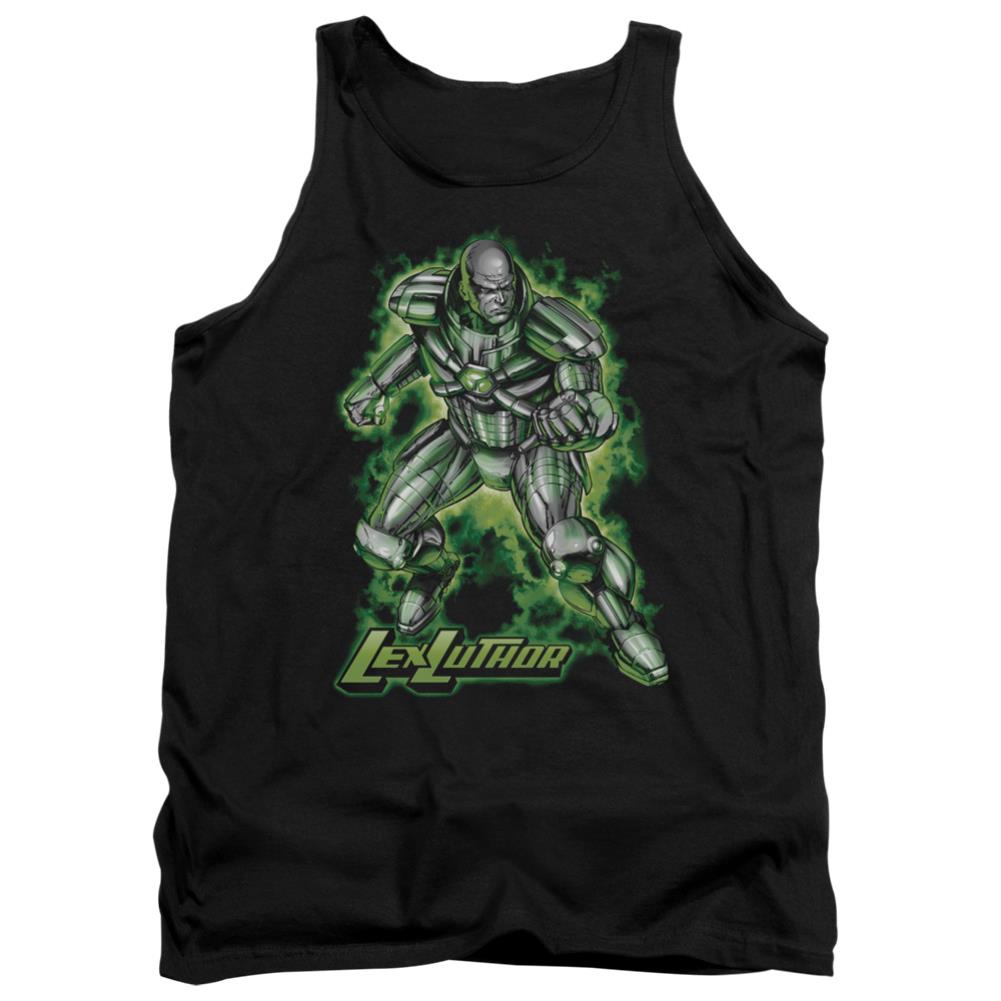 Superman Kryptonite Powered Men's 18/1 Cotton Tank Top