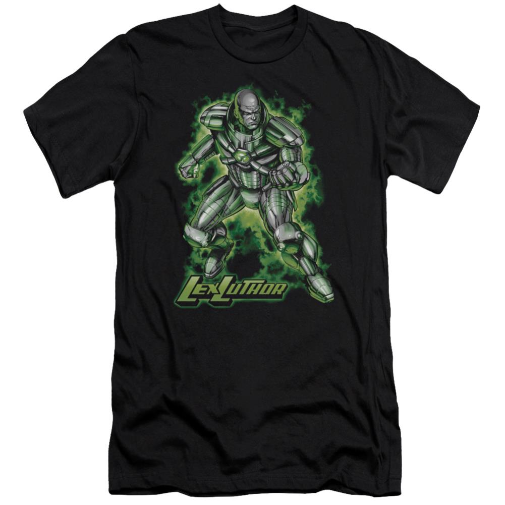 Superman Kryptonite Powered Men's Ultra-Soft 30/1 Cotton Slim SS T