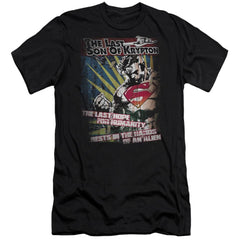Superman Last Hope Men's Ultra-Soft 30/1 Cotton Slim SS T