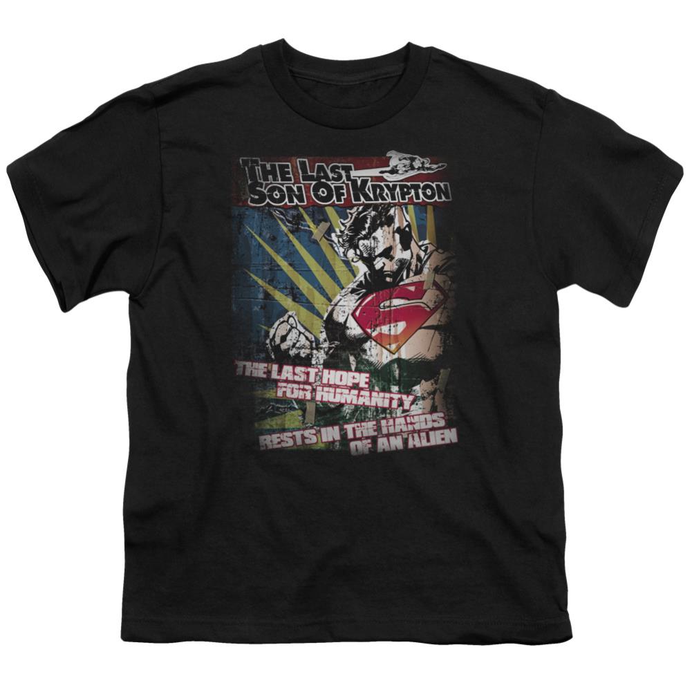 Superman Last Hope Youth 18/1 100% Cotton SS T