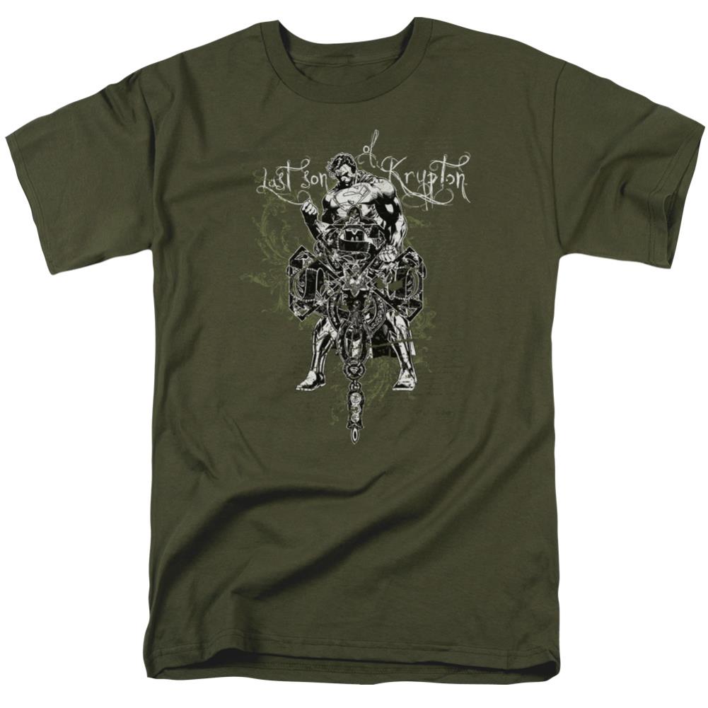 Superman Last Son Gothic Men's 18/1 Cotton SS T
