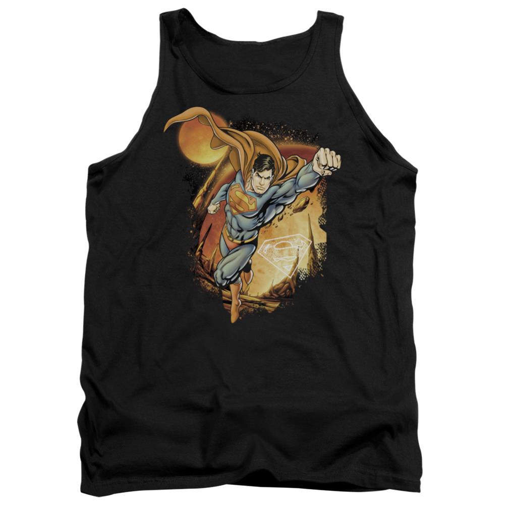 Superman Last Sons Men's 18/1 Cotton Tank Top