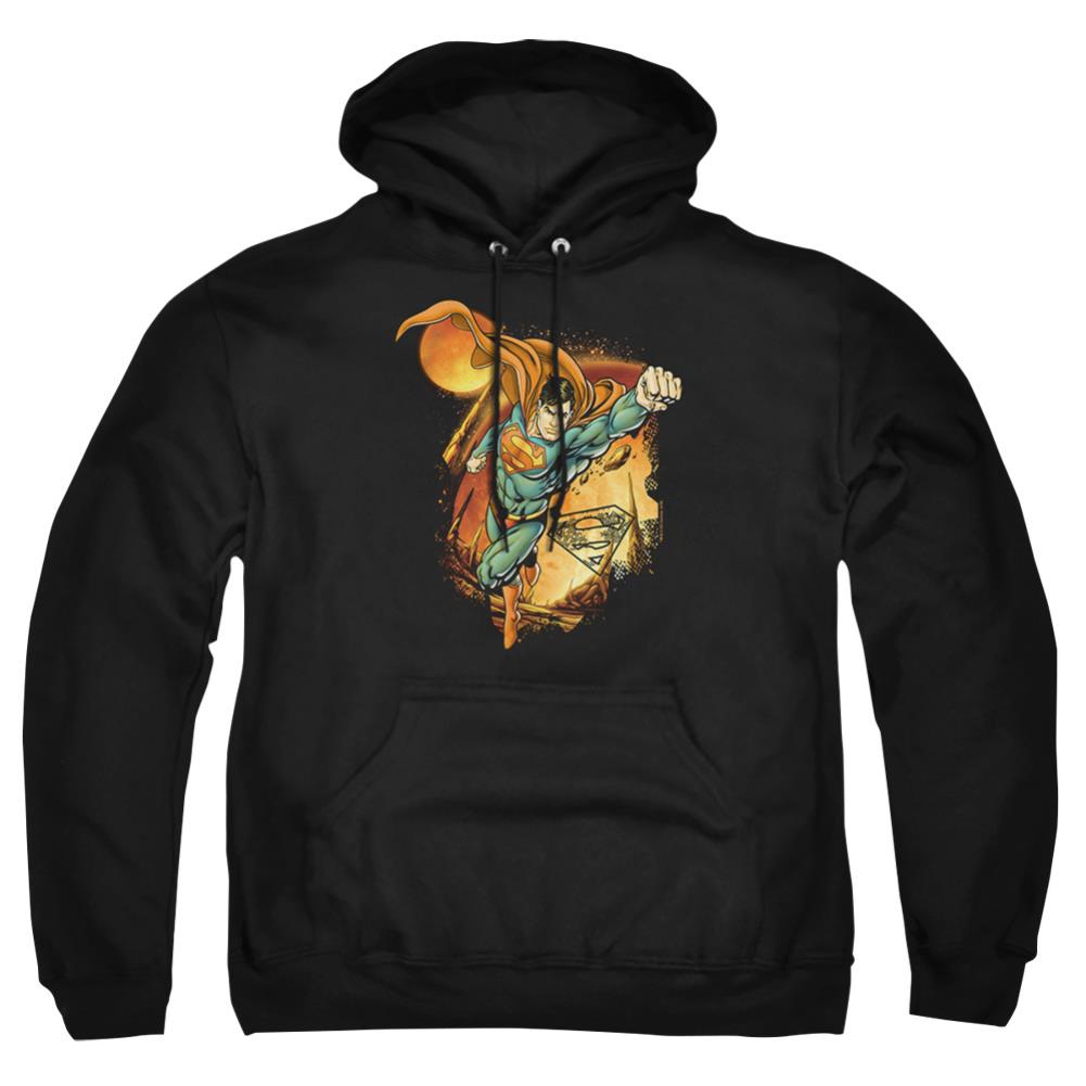 Superman Last Sons Men's Pull-Over 75 25 Poly Hoodie