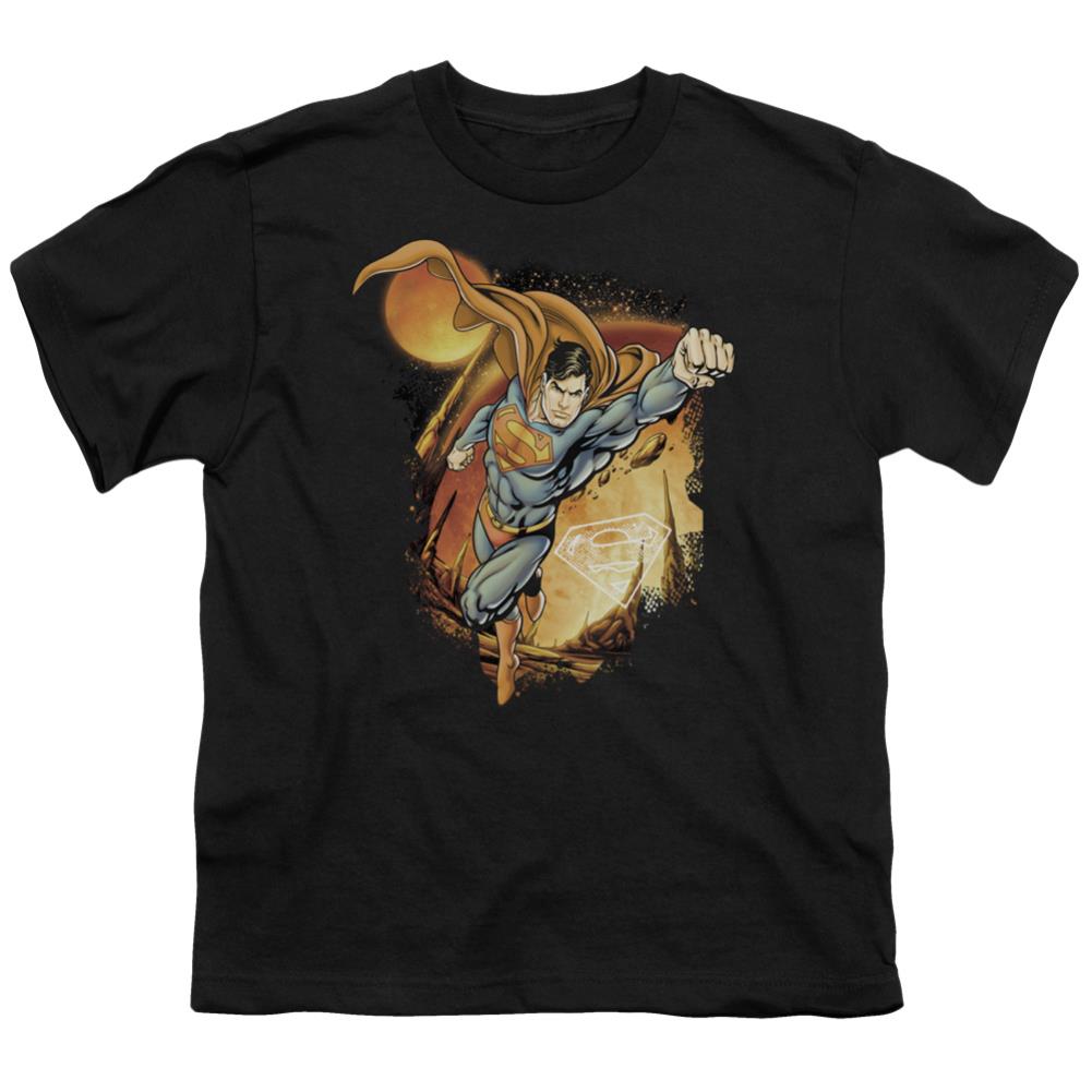 Superman Last Sons Youth 18/1 100% Cotton SS T