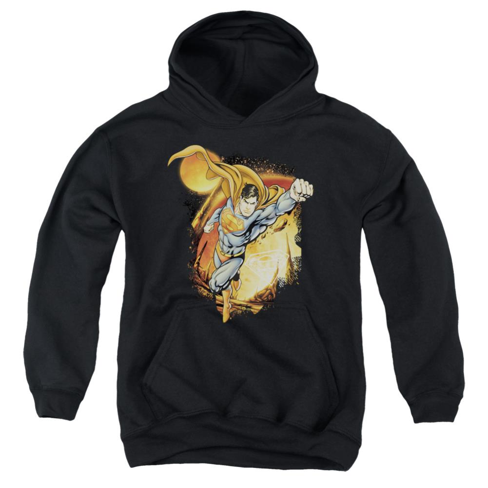 Superman Last Sons Youth Cotton Poly Pull-Over Hoodie