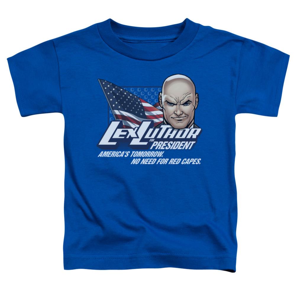 Superman Lex For President Toddler 18/1 Cotton SS T