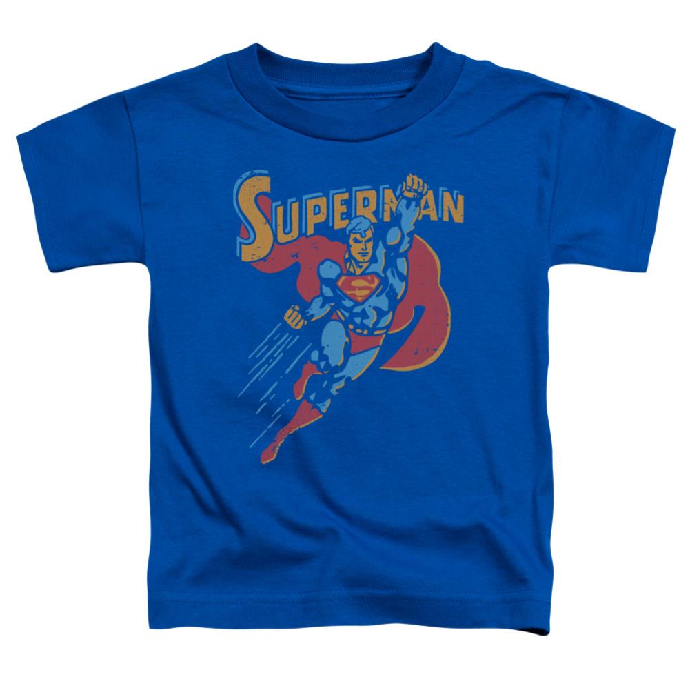 Superman Life Like Action Toddler 18/1 Cotton SS T