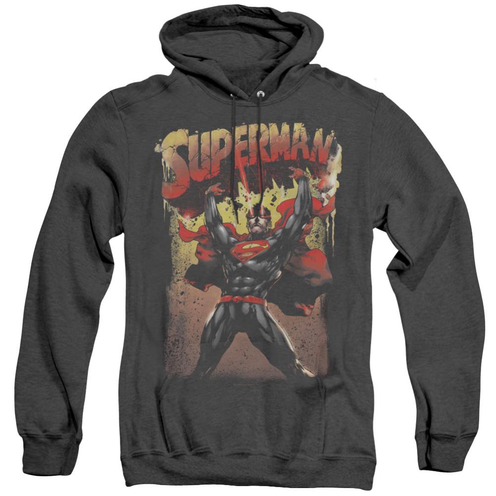 Superman Lift Up Men's Pull-Over Hoodie
