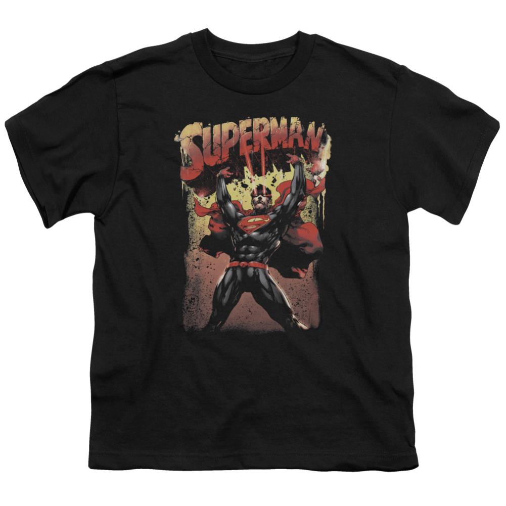 Superman Lift Up Youth 18/1 100% Cotton SS T