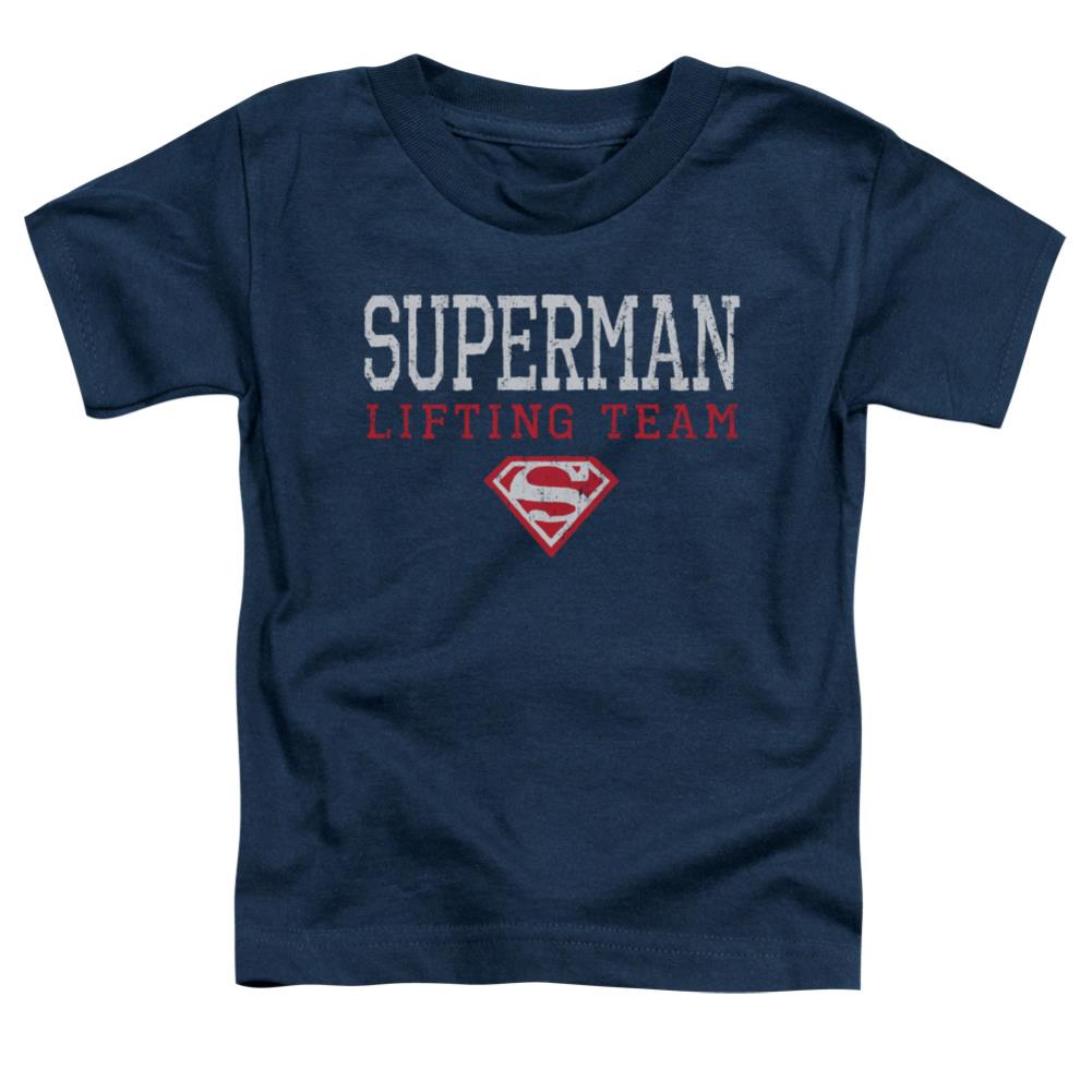 Superman Lifting Team Toddler 18/1 Cotton SS T