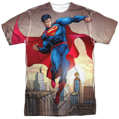 Superman Light And Darkseid Men's Regular Fit Polyester SS T