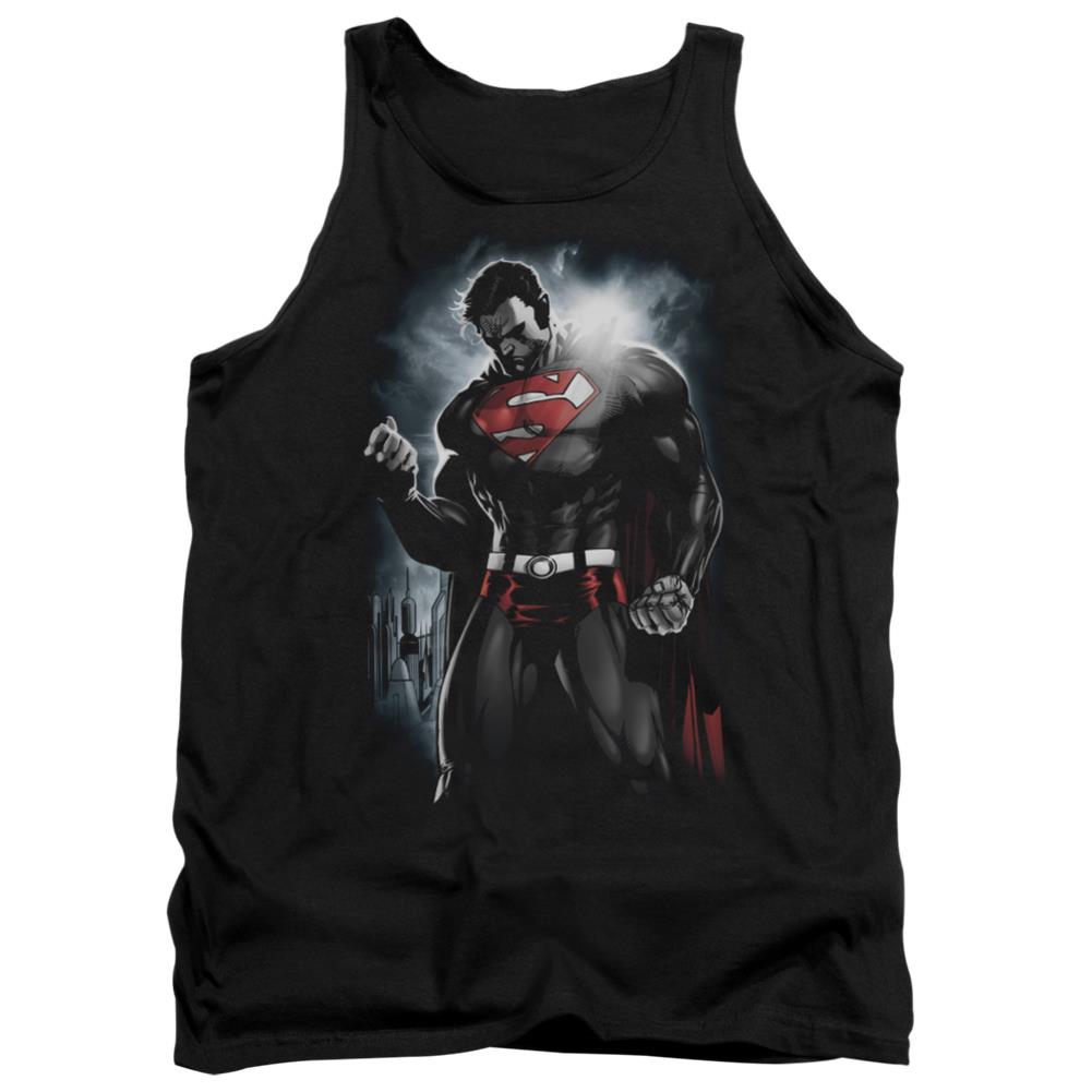 Superman Light Of The Sun Men's 18/1 Cotton Tank Top