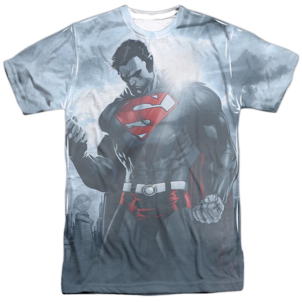 Superman Light Of The Sun Men's Regular Fit Polyester SS T