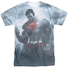 Superman Light Of The Sun Men's Regular Fit Polyester SS T