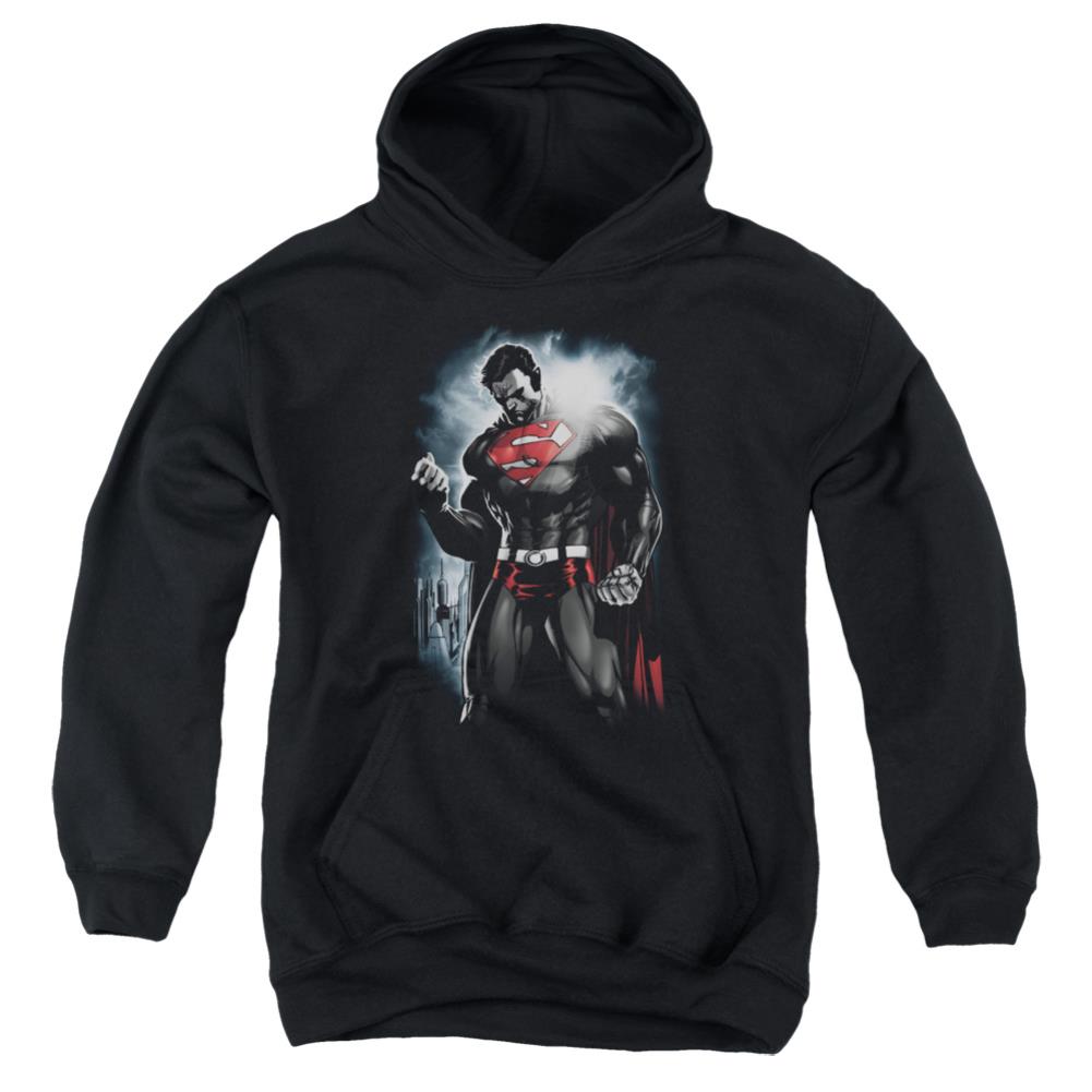 Superman Light Of The Sun Youth Cotton Poly Pull-Over Hoodie