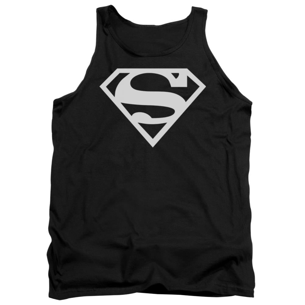 Superman Logo Men's 18/1 Cotton Tank Top