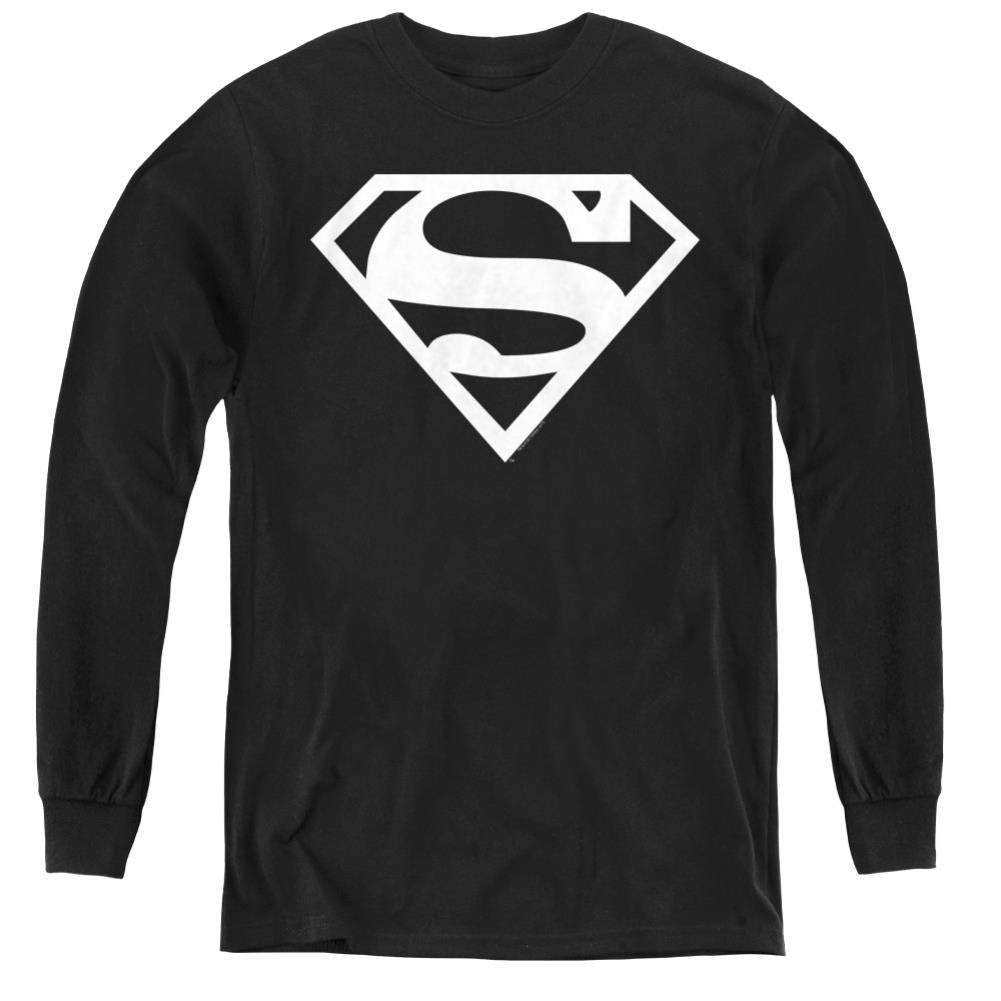 Superman Logo Youth LS T