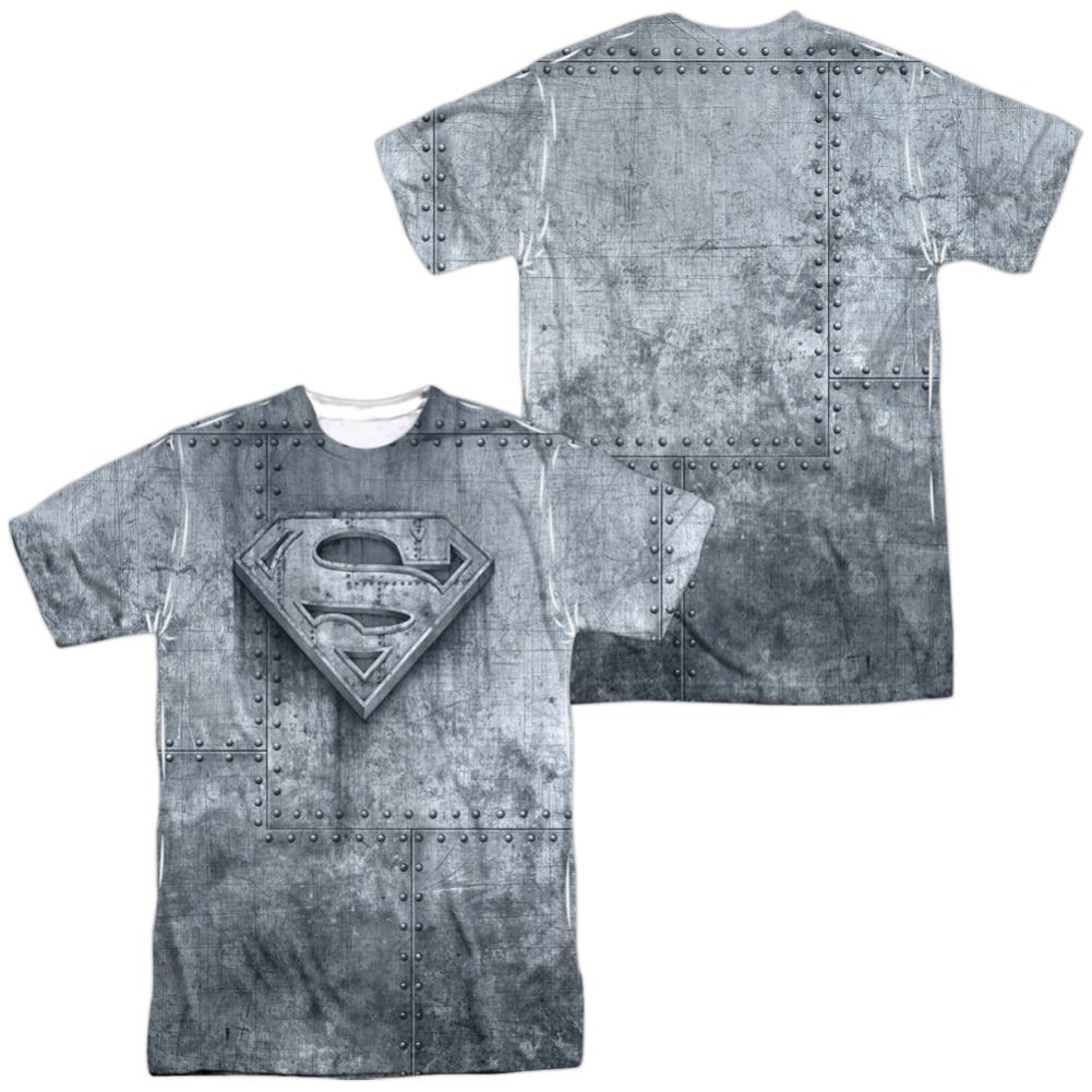 Superman Made Of Steel Men's Regular Fit Polyester SS T