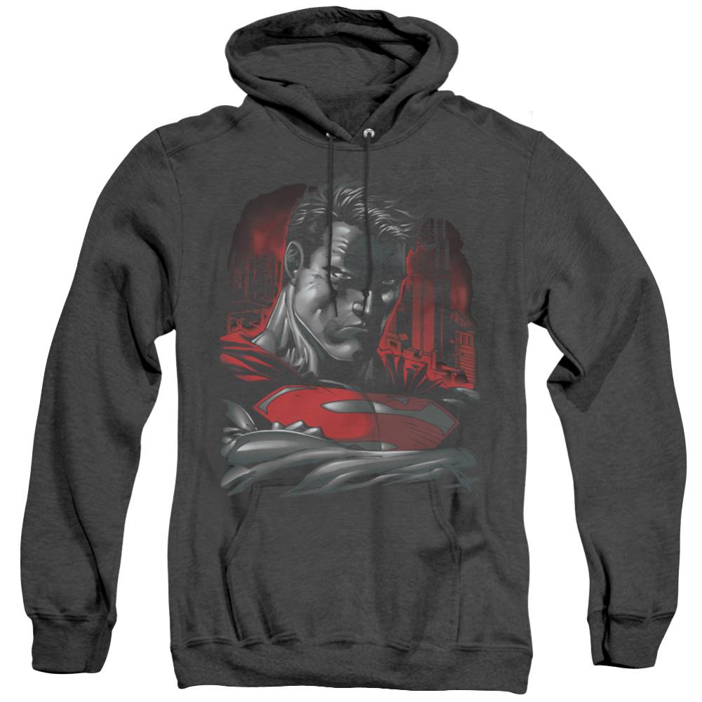 Superman Man Of Steel Men's Pull-Over Hoodie