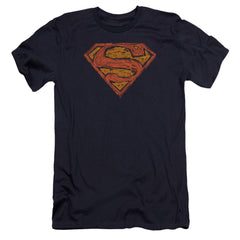 Superman Messy S Men's Ultra-Soft 30/1 Cotton Slim SS T