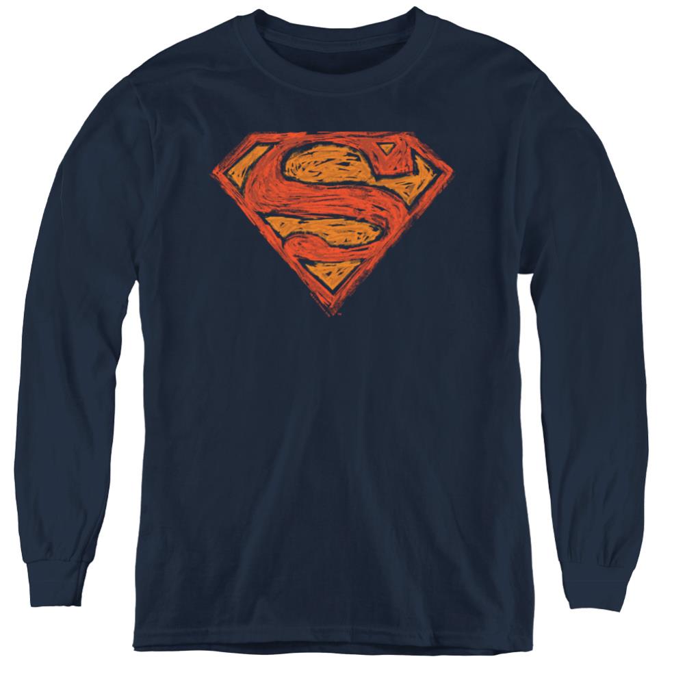 Superman Messy S Youth LS T