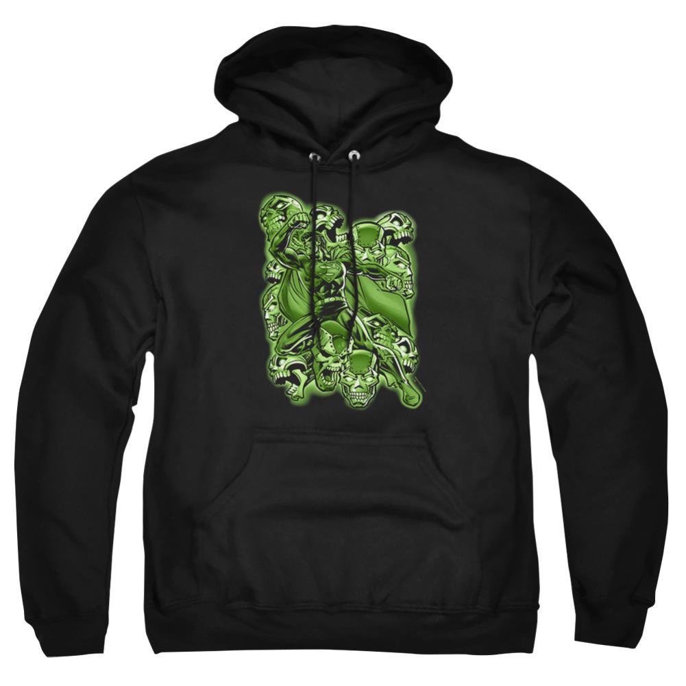Superman Metallo Mayhem Men's Pull-Over 75 25 Poly Hoodie