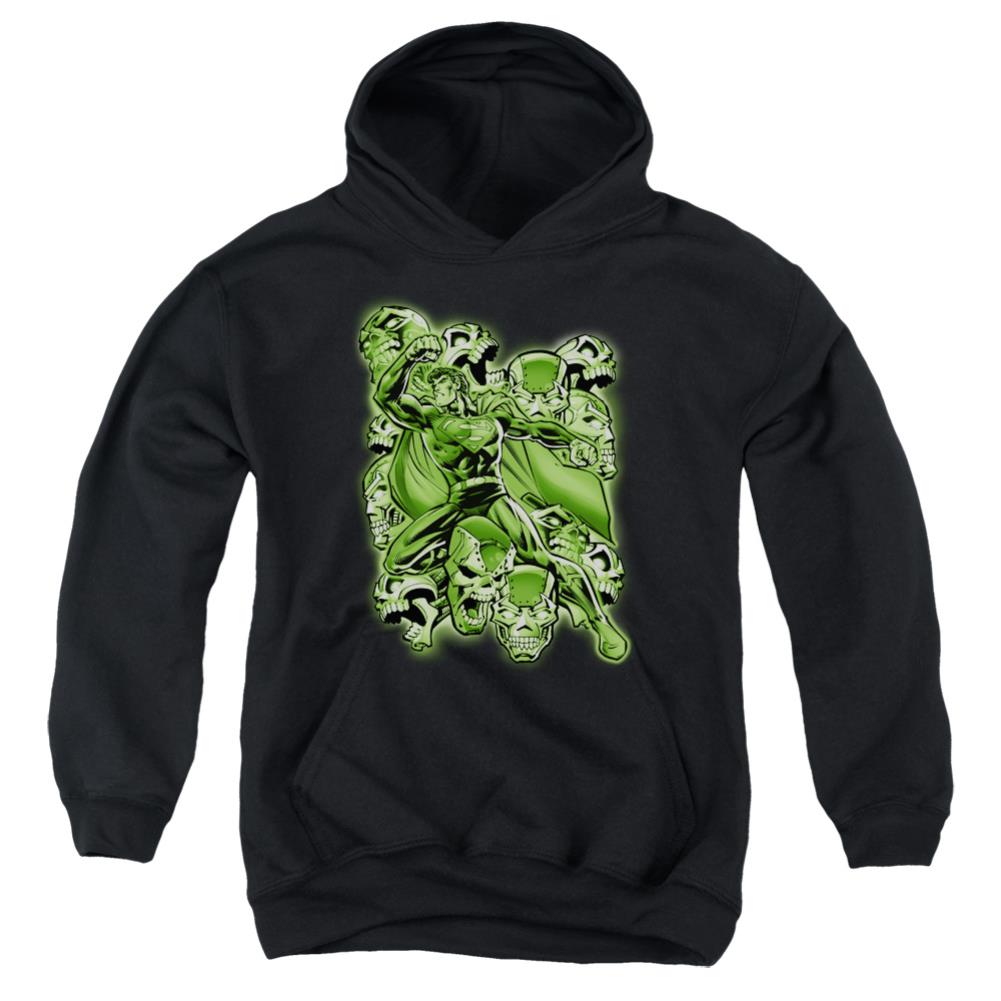 Superman Metallo Mayhem Youth Cotton Poly Pull-Over Hoodie