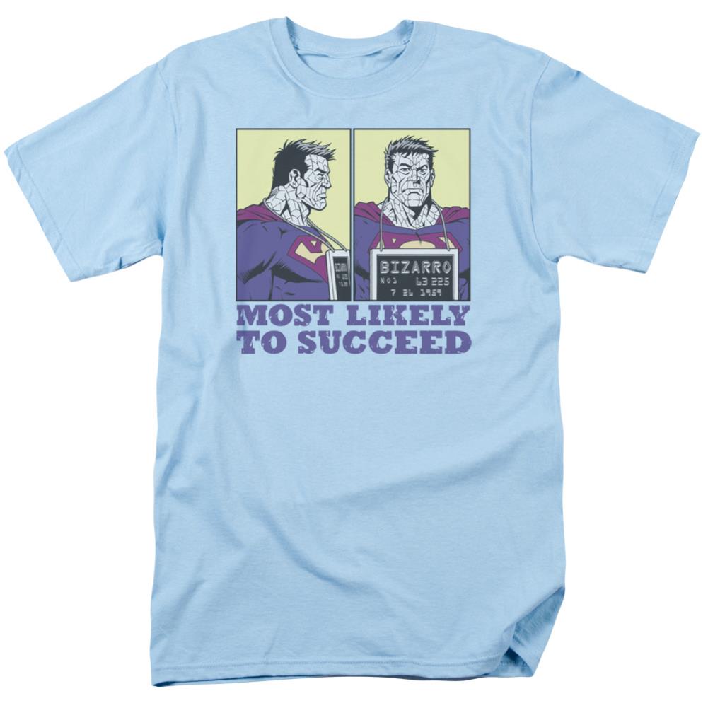 Superman Most Likely Men's 18/1 Cotton SS T
