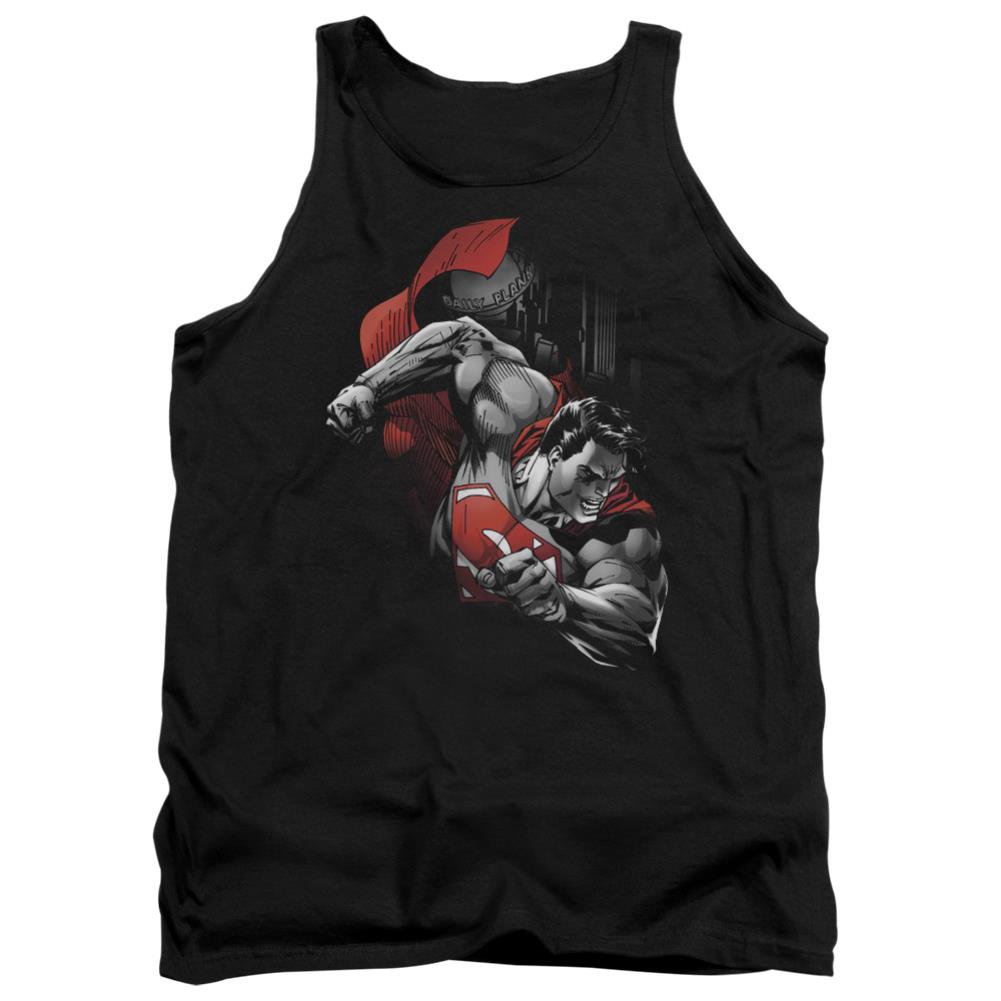 Superman My City Men's 18/1 Cotton Tank Top