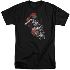 Superman My City Men's 18/1 Tall Cotton SS T