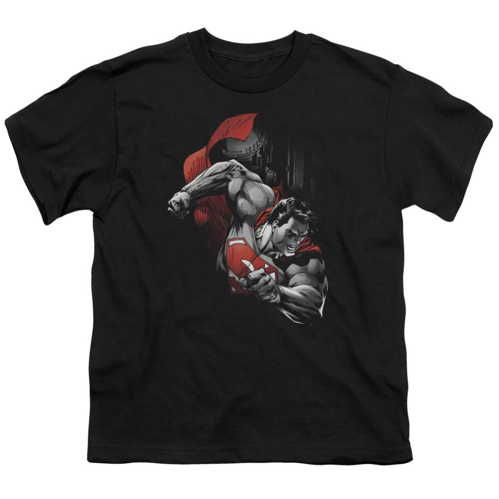 Superman My City Youth 18/1 100% Cotton SS T