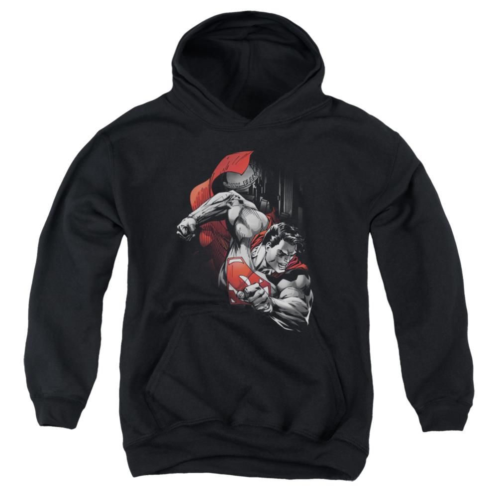 Superman My City Youth Cotton Poly Pull-Over Hoodie