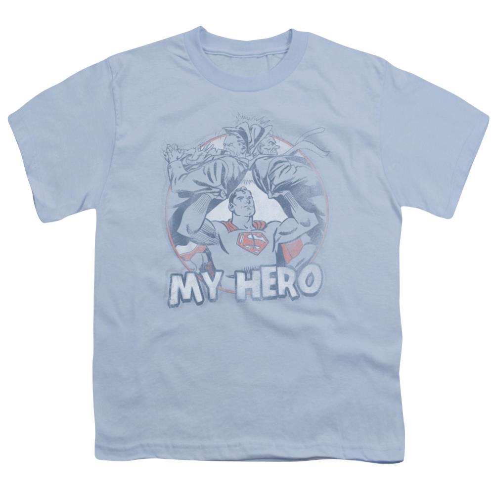 Superman My Hero Youth 18/1 100% Cotton SS T