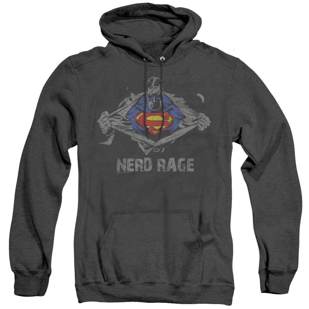 Superman Nerd Rage Men's Pull-Over Hoodie