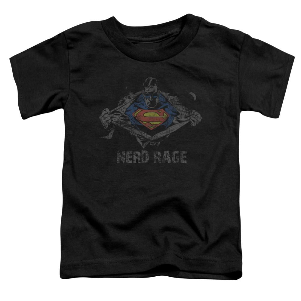 Superman Nerd Rage Toddler 18/1 Cotton SS T