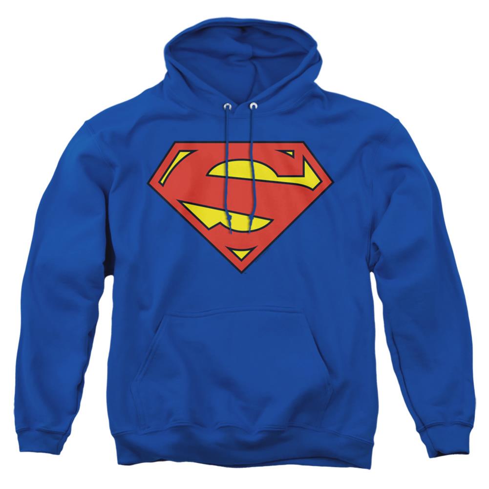 Superman New 52 Shield Men's Pull-Over 75 25 Poly Hoodie