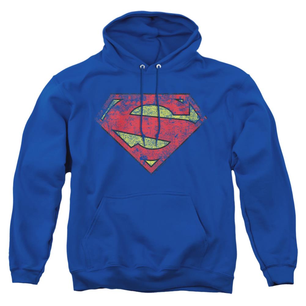 Superman New 52 Shield Men's Pull-Over 75 25 Poly Hoodie