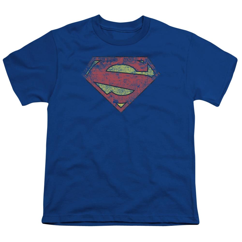 Superman New 52 Shield Youth 18/1 100% Cotton SS T